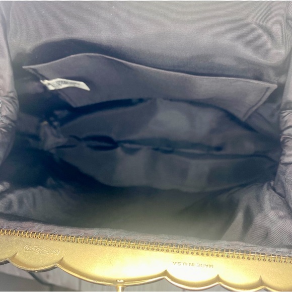 Vintage Whiting & Davis Black Beaded Mesh Evening Bag - Picture 9 of 10